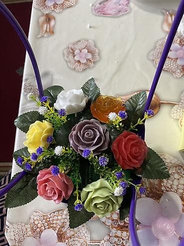 мыльные букеты: Продается букет, сделанный из натурального мыла “цветы” ручная работа — 4