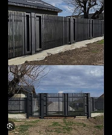 откатные: Покраска и изготовление металлических ворот, калиток и заборов - — 4