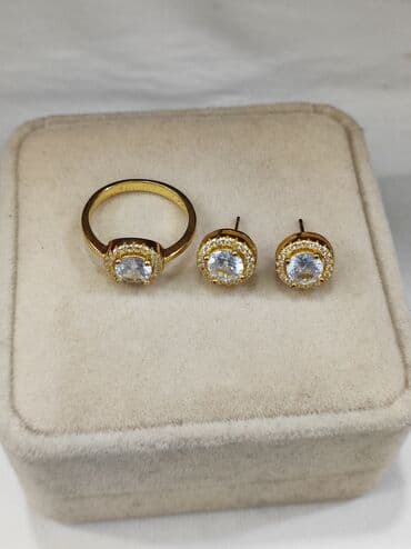 свадебные платья от производителя: Набор украшений, Проба 925, Женские, Новый — 3