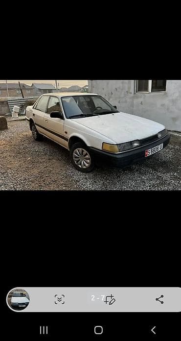 митсубиси паджеро мотор: Mazda 626: 1989 г., 2 л, Механика, Бензин, Седан — 6