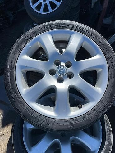 Колеса в сборе 215 / 45 / R 17, Лето, Б/у, Комплект, Легковые, Литые, отверстий - 5