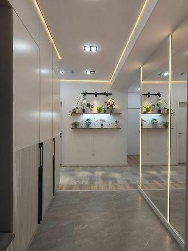 кремлёвский: 4 комнаты, 102 м², ул. Ахунбаева / Малдыбаева Элитка, 3 этаж, Дизайнерский ремонт — 7