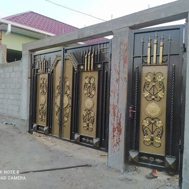 раздвижная ворота: Изготовление ворот любой СЛОЖНОСТИ. Откатные и распошные гарантия 5 — 16