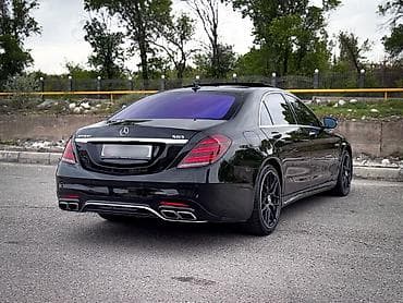 mercedes s63: Mercedes-Benz S-Class: 2018 г., 4 л, Автомат, Бензин, Седан — 6
