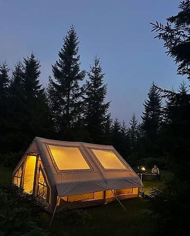 Спорт и хобби: 🏕️ Жаңы чатыр сатылат! ✔️ Размери: 4м × 3м × 2.1м ✔️ Материалы — 8