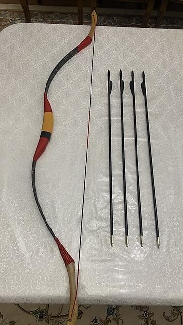 балык кармагыч: Лук со стрелами 50lb

Жаа — 1