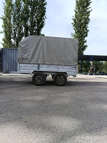 тент кузов: Прицеп, Тентованный, Б/у — 1