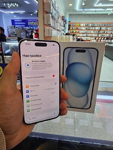 saiva наушники: IPhone 15, 256 ГБ, Голубой, Коробка, 88 % — 6