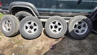 Колеса в сборе R 16, Комплект, Внедорожные (АТ/МТ), Литые, отверстий - 6