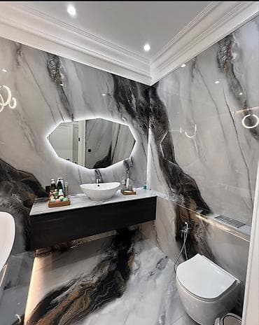 discovery studio: 3 комнаты, 136 м², Асанбай мкр Элитка, 11 этаж, Дизайнерский ремонт — 10
