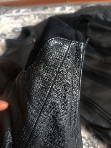 nike куртка: Продаю брендовую куртку из натуральной толстой кожи. привезён из — 5