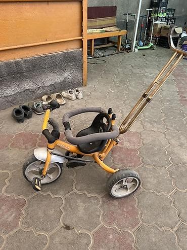 Велосипеды: Детский велосипед, 3-колесный, 3 - 4 года, Б/у — 2