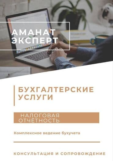 Бухгалтердик кызматтар | Салыктык отчеттуулукту даярдоо, Салыктык отчеттуулукту берүү, Консультация