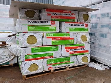 Минеральная вата: Теплоизоляционные плиты TECHNONICOL MASTER РОКЛАЙТ (каменная вата) - — 1