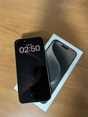 айрподс с экраном: IPhone 15 Pro, Natural Titanium, Коробка — 3