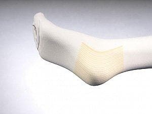 чулках: Чулки антиэмболические Ergoforma 2 класса компрессии белые (EU 247) — 4