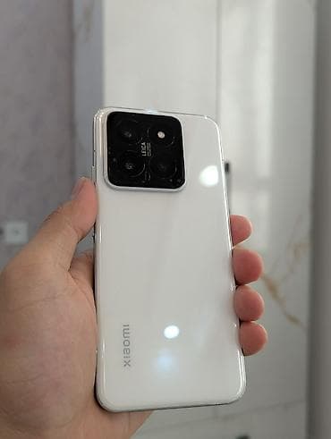 Xiaomi, 14, Б/у, 256 ГБ, цвет - Белый, 2 SIM at lalafo.kg Xiaomi, 14, Б/у, 256 ГБ, цвет - Белый, 2 SIM
