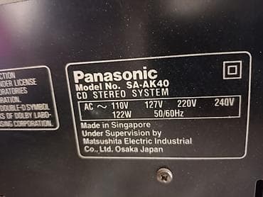 nokia 6800: Музыкальный центр Panasonic. Япония. Юрий — 2