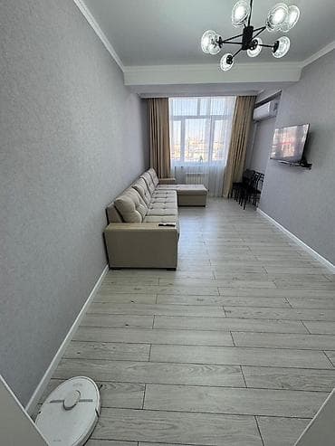 квартира үй: 2 бөлмө, 63 м², Элитка, 2 кабат, Евроремонт — 1