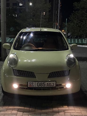 капот vento: Nissan March: 2003 г., 1.2 л, Автомат, Бензин, Хэтчбэк — 1