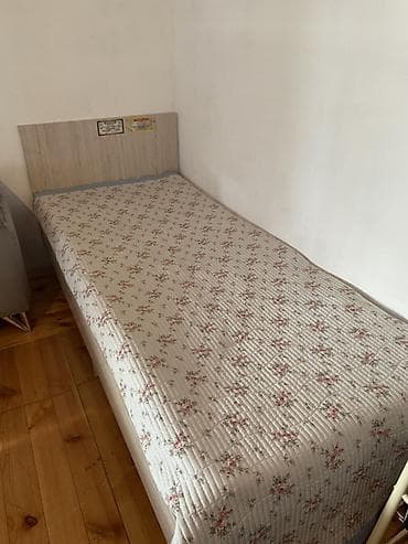 bunk bed: Односпальная кровать, С матрасом, длина - 200 см — 2