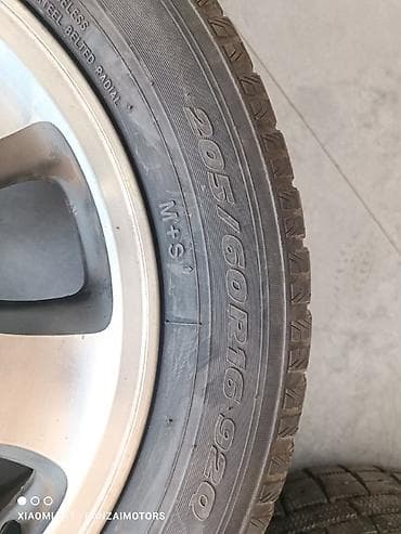 bbs 4 100: Колеса в сборе 205 / 60 / R 16, Зима, Б/у, Комплект, Легковые, Литые, отверстий - 5 — 6