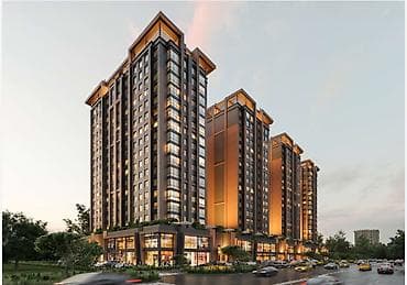 Строится, Элитка, 2 комнаты, 65 м²