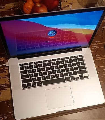 Ноутбук, Apple, 16 ГБ ОЗУ, Intel Core i7, 15.4 ", Б/у, Для работы, учебы, память SSD