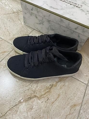 кроссовки для зала: Классические черные кеды/кроссовки низкого кроя. - Цвет: черный верх — 2