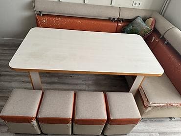 стол стул детский: Кухонный уголок 2200*1700 с большим обеденным 1600*85 столом и 4 — 2