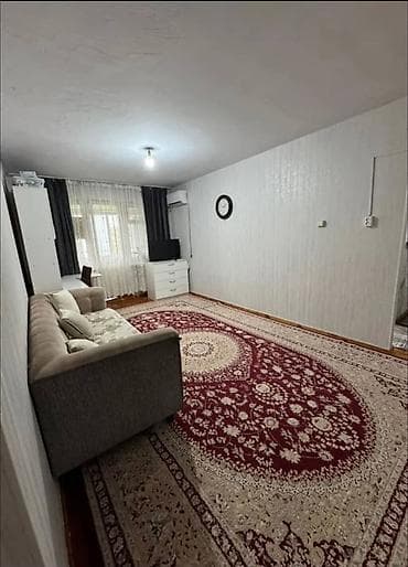 аренда квартиры азия мол: 2 комнаты, 47 м², 104 серия, 3 этаж, Евроремонт — 1