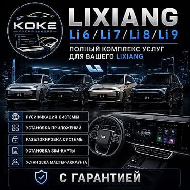 mi9 t pro: Услуги по настройке и русификации для автомобилей Lixiang Li6 / Li7 / — 1