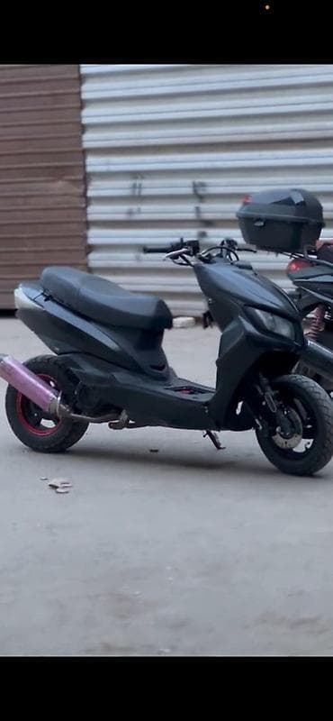 скутер монстр: Скутер/мопед м8 под стант сделан Мотор от самурая 150куб скутер — 1