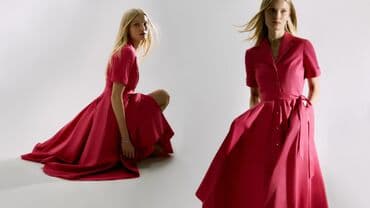 Прокат одежды: Вечернее платье, А-силуэт, Длинная модель, Хлопок, С рукавами, M — 9