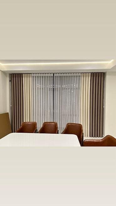 туль шторы: Комплект штор, С тюлем в комплекте, Изготовление на заказ, Для зала — 2