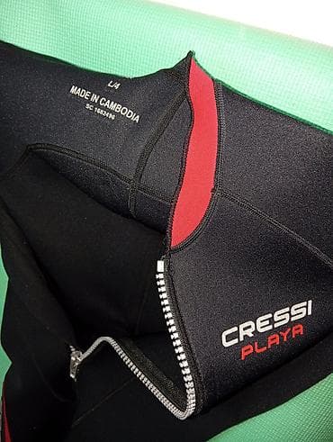 водолазный костюм: 🔹Гидрокостюм короткий Cressi (shorty) 2,5 мм, для подводного плавания — 5