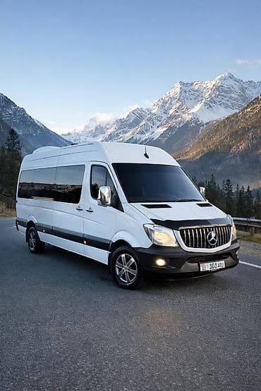 сиденье на sprinter: Пункт назначения: Аэропорт Манас, Количество мест: 18, Лицензия №: 00B004804 — 5