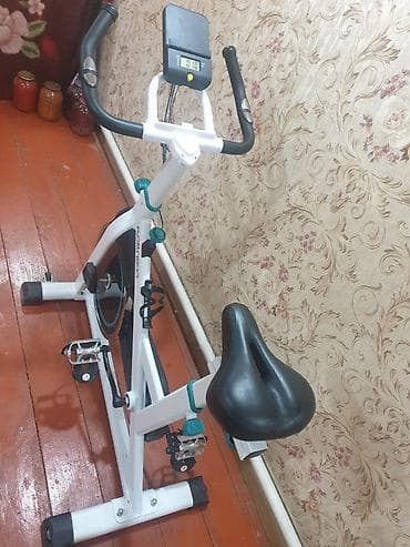 Спорт и отдых: Спин-байк (велотренажёр) для дома - Тип: механический спин-байк с — 2