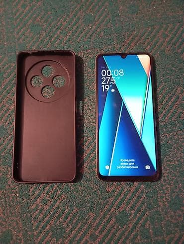 poco 2: Poco C75, Б/у, 128 ГБ, цвет - Зеленый, 1 SIM, 2 SIM — 2