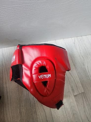 военый формы: Боксерский шлем Venum, красный - Тип: тренировочный шлем для — 2