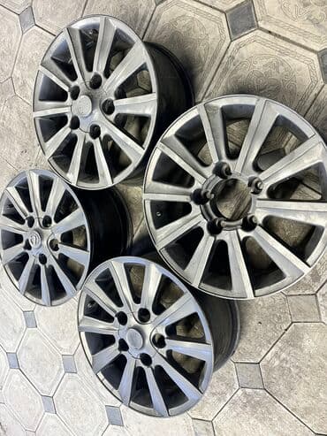 продаю титан диск на ниву: Литые Диски R 18 Toyota, Комплект, отверстий - 5, Б/у — 4