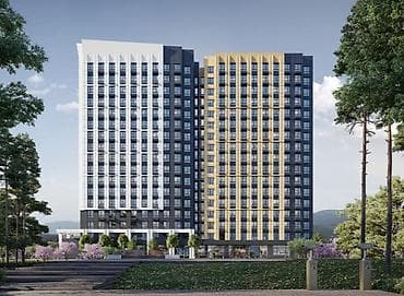 4: 1 комната, 45 м², 17 этаж — 3