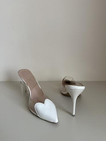 38: Босоножки, 38, 37, 37.5, Alaïa, Новый, цвет - Белый, Самовывоз — 3