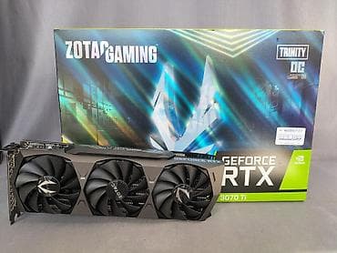 Видеокарта для ПК, Б/у, NVidia, GeForce RTX, 8 ГБ