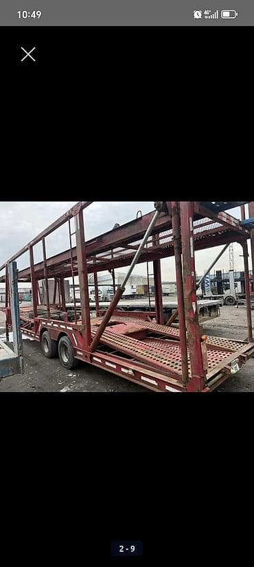 Прицеп, Special trailer, Сar carrier trailer, от 12 т, Б/у