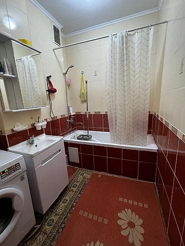 3: 3 комнаты, 101 м², Ак-Кеме (старый аэропорт) 106 серия улучшенная, 1 этаж, Косметический ремонт — 6