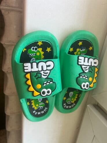 детские шлепанцы: Шлепки детские новые. Сланцы. Размер 32-33. Заказывали с Китая и — 1