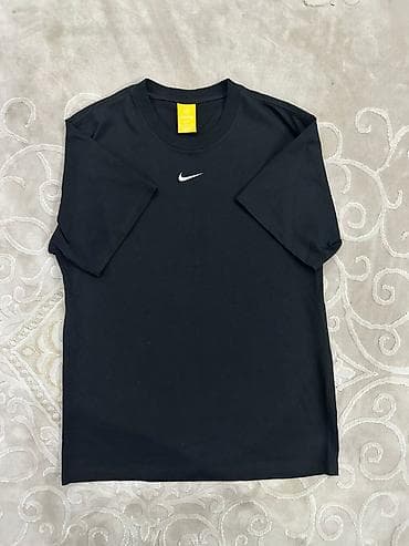 nike react: Мужская футболка, M, Nike, Б/у, цвет - Черный — 2