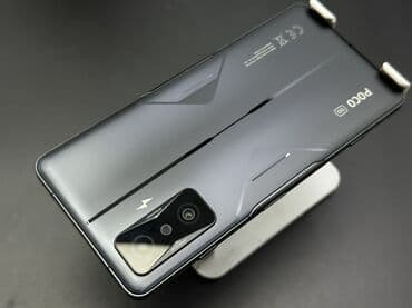 телефон раскладной: Poco F4 GT, Б/у, 256 ГБ, цвет - Серебристый, 2 SIM — 2