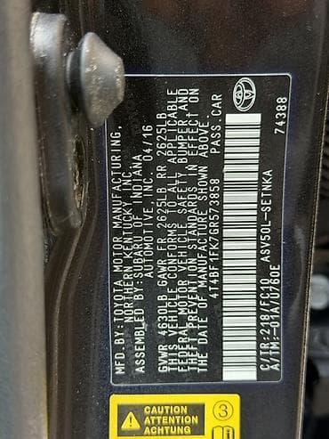 highlander 2012: Toyota Camry: 2016 г., 2.5 л, Автомат, Бензин, Седан — 10